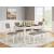 Erinberg 6-Piece Dining Set - Antique White Table & Bench | Sohomod