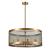 Line in the Sand 8-Light Chandelier