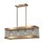 Line in the Sand 4-Light Linear Chandelier