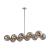 Affinity 10-Light Adjustable Linear Chandelier