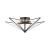 Moravian Star 5-Light Flush Mount