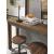 Torjin Long Wood Counter Height Console Table | Brown & Gray