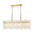 Brinicle 6-Light Linear Chandelier