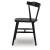 Gretlynn Spindle-Back Dining Side Chair | Classic Black Wood