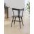 Gretlynn Spindle-Back Dining Side Chair | Classic Black Wood