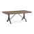 SM Roxbury Manor Wood/Metal Extendable Dining Table