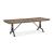 SM Roxbury Manor Wood/Metal Extendable Dining Table