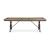 SM Roxbury Manor Wood/Metal Extendable Dining Room Set