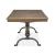 SM Roxbury Manor Wood/Metal Extendable Dining Table