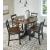 Valebeck Round Counter Height Dining Table | White & Brown