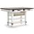 Valebeck Counter Height Dining Table with 4 Drawers | White
