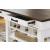 Valebeck Counter Height Dining Table with 4 Drawers | White