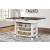 Valebeck Counter Height Dining Table with 4 Drawers | White