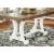 Valebeck Rectangular Wood Dining Table - Rustic White & Brown