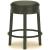 Valebeck Wood/Metal/Polyester UPH Swivel Stool