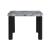 D5473 Faux Marble Square Bar Table Set with D06 Barstools
