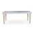 Larawyn Wood Dining Table - Bisque Rectangular Table | SohoMod
