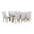 Larawyn Wood Dining Table - Bisque Rectangular Table | SohoMod