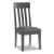 Hallanden Upholstered Dining Side Chair | Two-Tone Gray