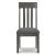 Hallanden Upholstered Dining Side Chair | Two-Tone Gray