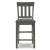 Haddigan Wood/Fabric Upholstered Barstool
