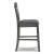 Haddigan Wood/Fabric Upholstered Barstool