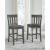 Haddigan Wood/Fabric Upholstered Barstool
