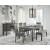 Hallanden Upholstered Dining Side Chair | Two-Tone Gray