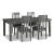 Hallanden Butterfly Extendable Dining Set - Gray | Ashley
