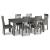 Hallanden Gray Butterfly Extendable Wood Dining Table | Ashley