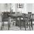 Hallanden Rectangular Wood Extendable Counter Height Dining Table
