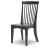 Brenkerton Modern Wood Dining Side Chair | Black Finish
