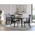 Brenkerton Two-Tone Dining Room Set | Grayish-Brown & Black