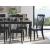Brenkerton Wood Dining Table | Grayish Brown & Black | 72