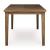 Urbinforte Butterfly Extendable Counter Table - Light Brown Wood | Sohomod