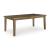 Urbinforte Light Brown Wood Butterfly Extendable Dining Table