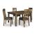 Urbinforte Butterfly Extendable Dining Set - Light Brown | Ashley