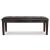 SM Haddigan Faux Leather/Wood Large Dining Bench