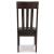 SM Haddigan Faux Leather/Wood Dining Side Chair