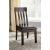 SM Haddigan Faux Leather/Wood Dining Side Chair