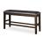 Haddigan Double Counter Bench - Upholstered Faux Leather | Sohomod