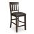Haddigan Wood/Vinyl Upholstered Barstool