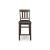 Haddigan Wood/Vinyl Upholstered Barstool
