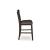 Haddigan Wood/Vinyl Upholstered Barstool