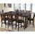 Haddigan Extendable Counter Height Table with Butterfly Leaf
