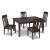 SM Haddigan Wood Rectangular Extendable Dining Table