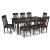 SM Haddigan 5-Piece Wood Extendable Dining Room Set
