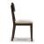 Mallenette Dining Side Chair | Merlot Wood & Upholstered