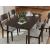 Mallenette Dining Side Chair | Merlot Wood & Upholstered
