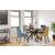 Lyncott Round Wood Dining Table in Brown | Mid-Century Modern